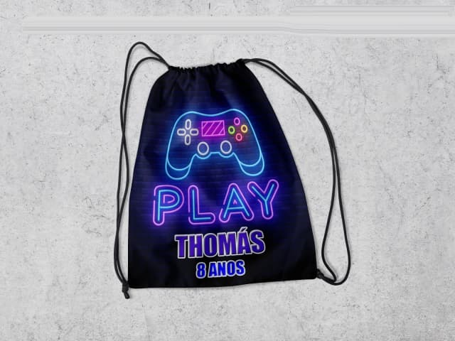 Mochilinha Personalizada Video Game