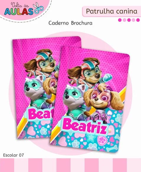 Caderno Brochurão Personalizado