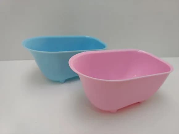 Banheira de Acrílico Rosa ou Azul- 10 unidades