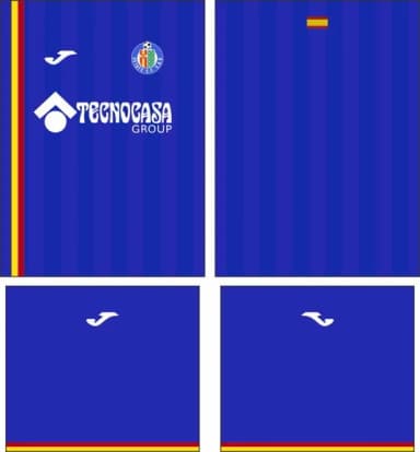 Arte Vetor Camisa Getafe Local 2025-2026