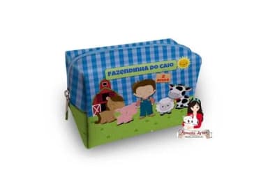 Necessaire Box Personalizado Fazendinha