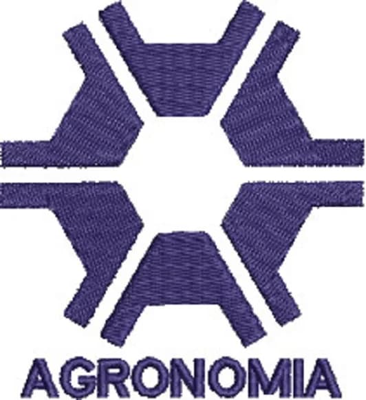 Matriz de Bordado Símbolo Agronomia