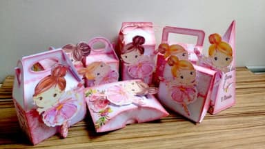 Kit 30 Lembrancinhas Bailarina