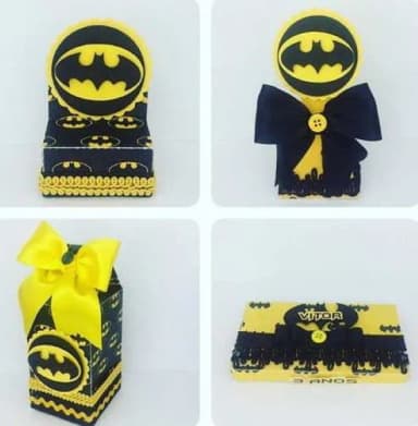 Kit 60 Lembrancinhas Batman