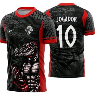 Arte Vetor Camisa Interclasse Crocodilo Mod-894