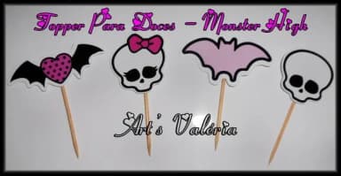 Toppers Monster High - CADA