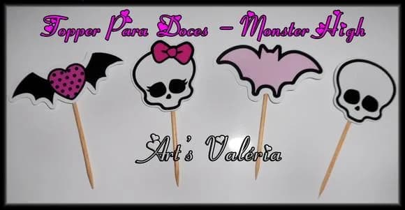 Toppers Monster High - CADA