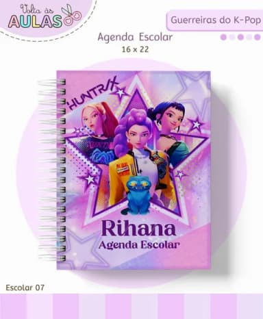 Caderno ou Agenda Personalizada
