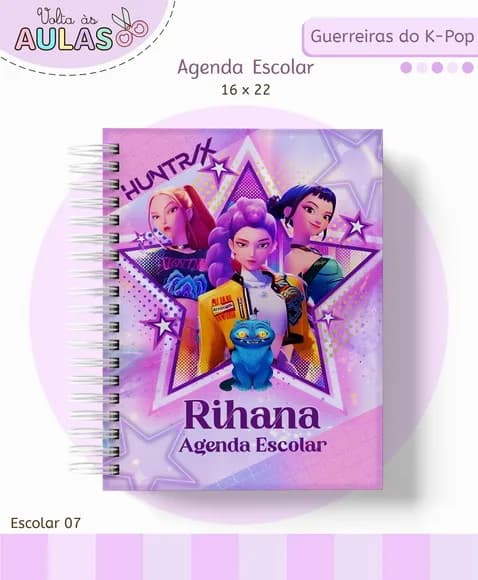 Caderno ou Agenda Personalizada