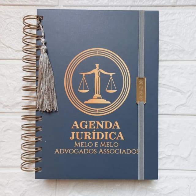 Agenda Jurídica Personalizada 2027 para Advogados