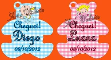 Tag Urso - 3cm