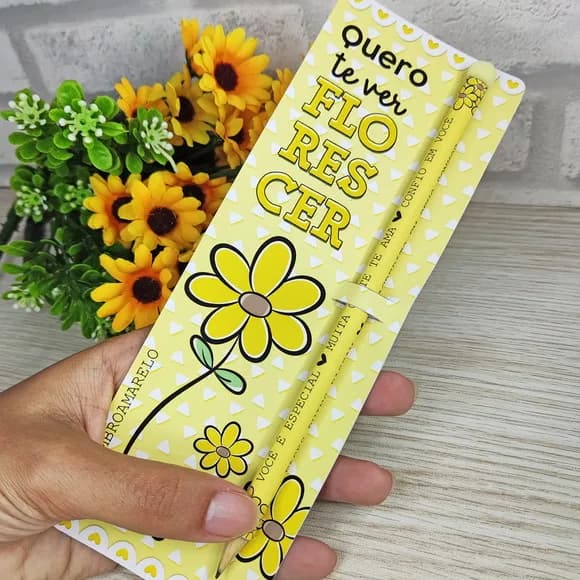Card com Lápis Setembro Amarelo