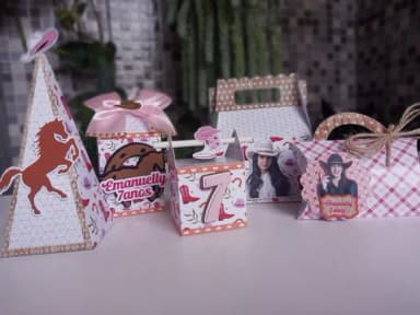 Kit 45 Lembrancinhas Ana Castela