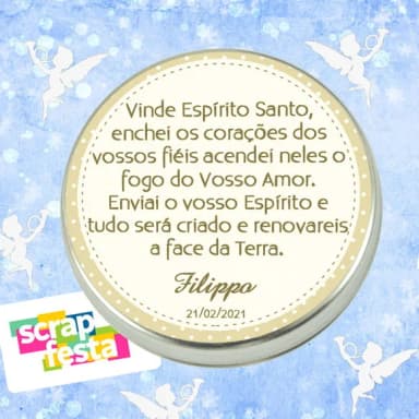 Latinhas Personalizadas Festa Batizado