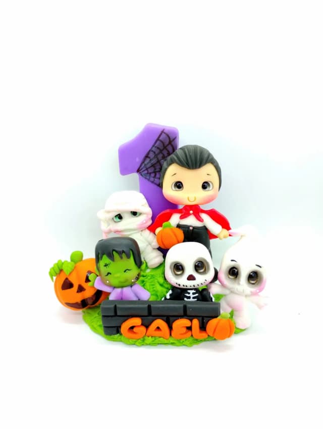 Vela Halloween Menino ( 1 a 9 anos)