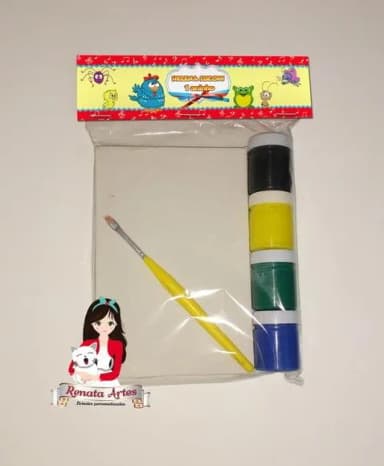 Kit Pintura Personalizado Galinha Pintadinha