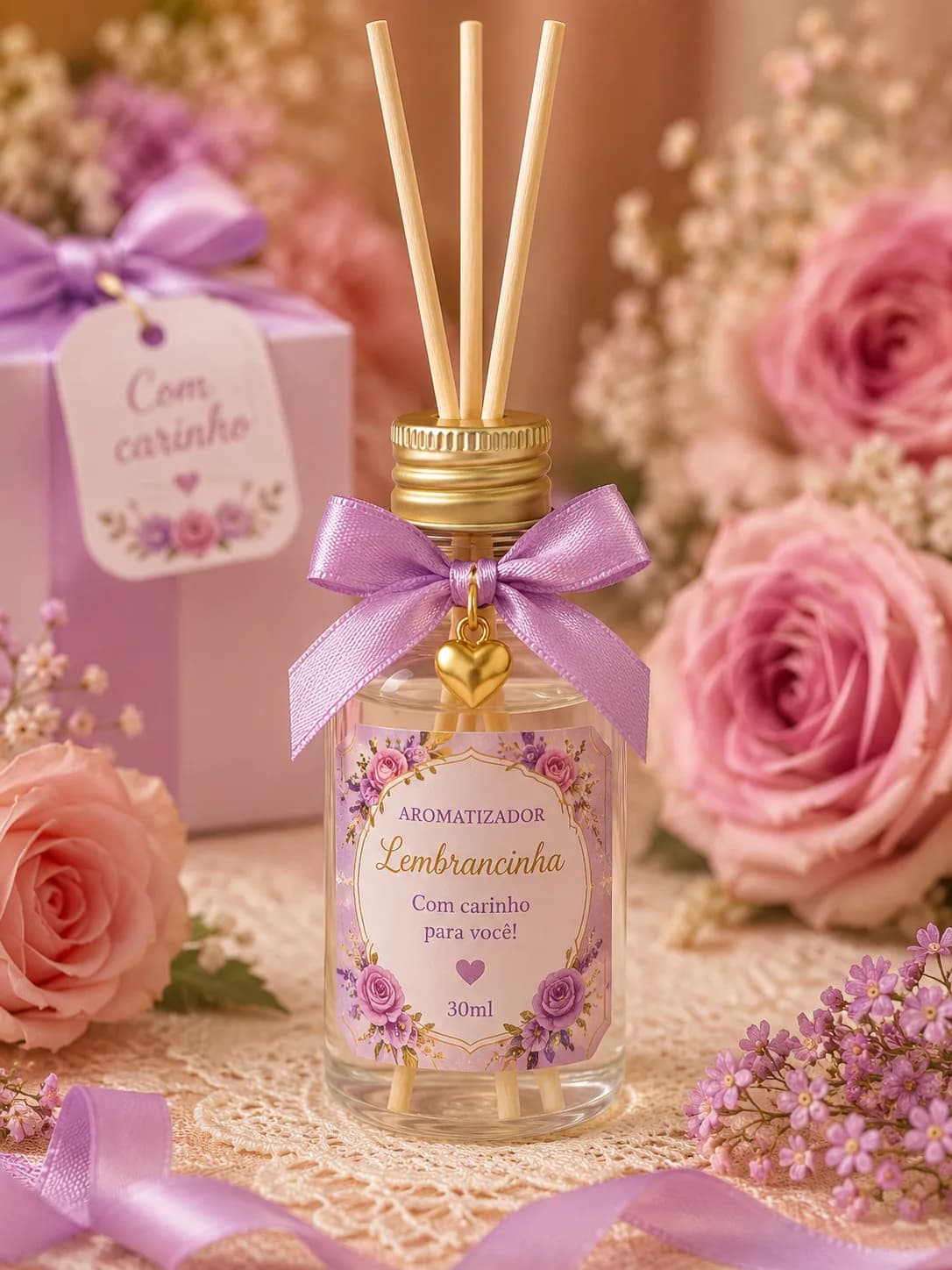 Mini Aromatizador Lembrancinhas Personalizada