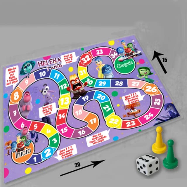 Jogo de Tabuleiro Personalizado Divertidamente