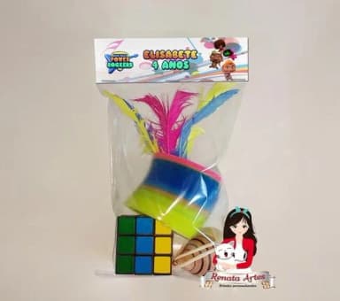 Kit Brinquedos Retrô Tema M. Beat Pr