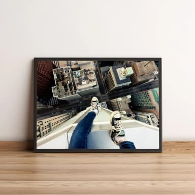 Quadro com Paisagem Urbana e Adrenalina 46