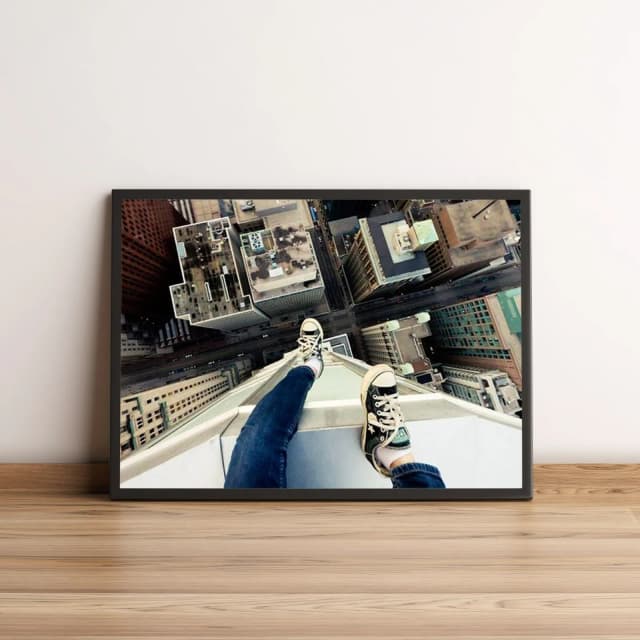 Quadro com Paisagem Urbana e Adrenalina 46
