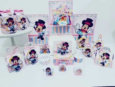 Arquivo de Corte Circo da Minnie 02