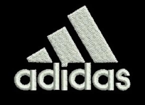 Matriz de Bordado Símbolo Adidas
