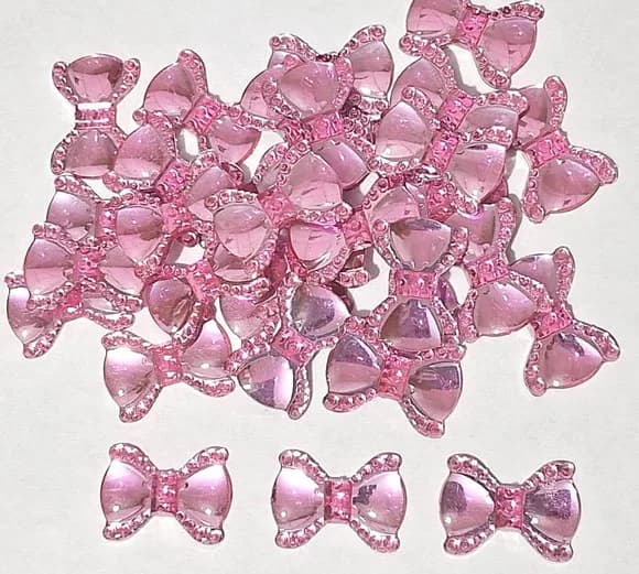 Chaton Lacinho Rosa - 50 Unidades
