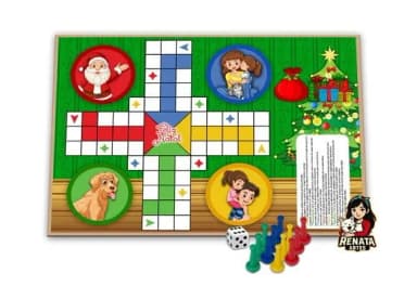 Jogo de Ludo Personalizado Natal