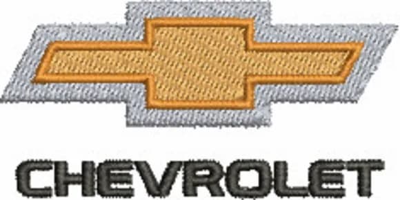Matriz de Bordado Símbolo Chevrolet
