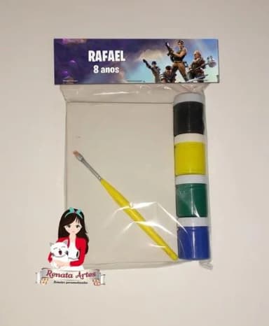 Kit Pintura Personalizado Fortinite