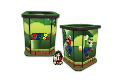 Porta Lápis Super Mario