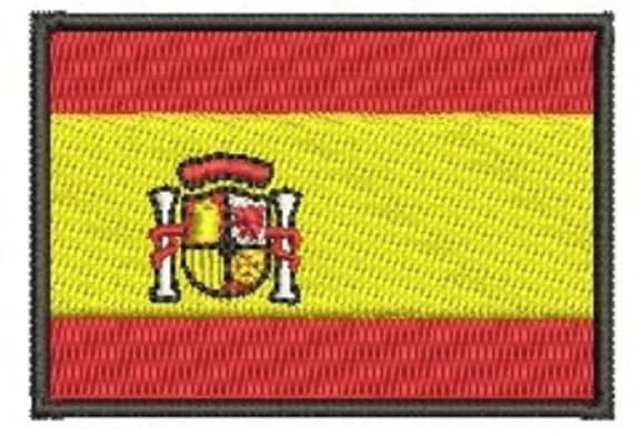 Matriz de Bordado Bandeira da Espanha