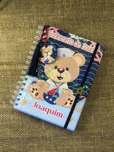 Caderneta de Saúde / Vacinação Personalizada - Ursinho