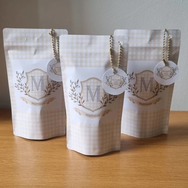 Saquinho Zip Lock 10x17 Lembrancinha Maternidade