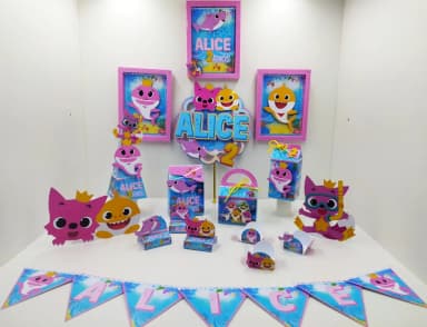 Kit Lembrancinhas babyshark