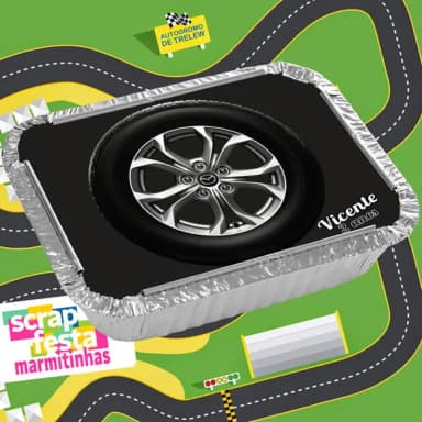 Marmitinhas Personalizadas Festa Carros