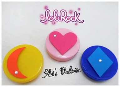 Latinhas Símbolos LoliRock - cada