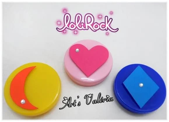 Latinhas Símbolos LoliRock - cada