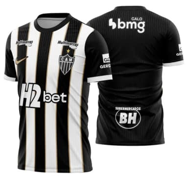 Arte Vetor Camisa Atletico Mineiro Local 2026