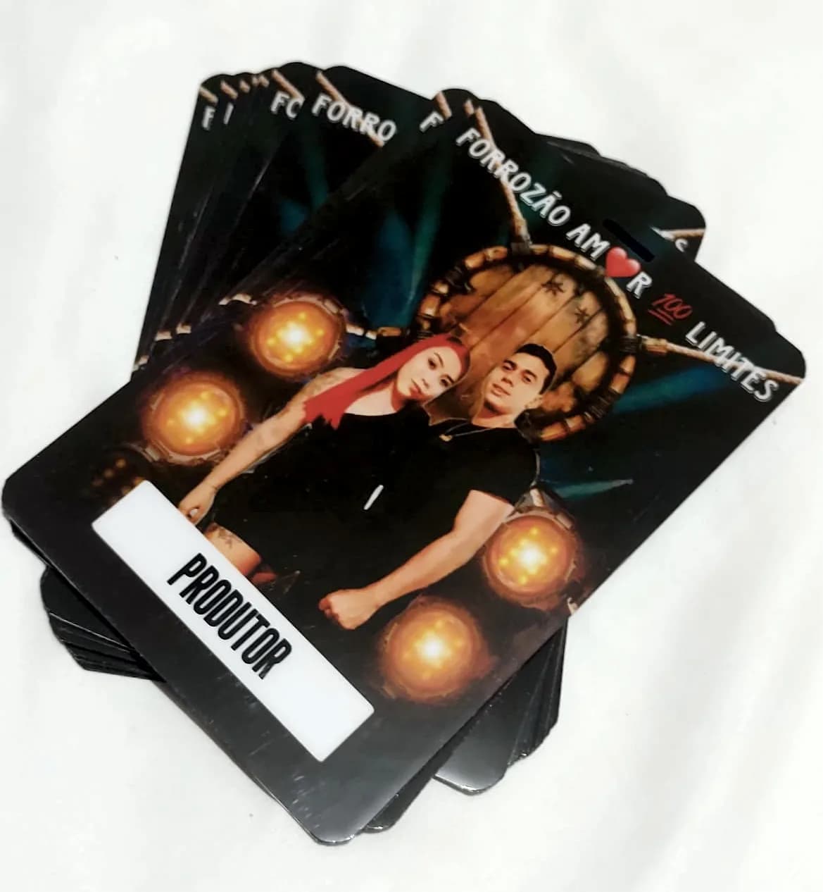 Credencial Personalizada 10x15 para Eventos Festas Shows !