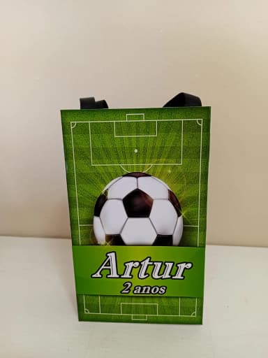 Sacolinhas Personalizadas Futebol para Lembrancinhas