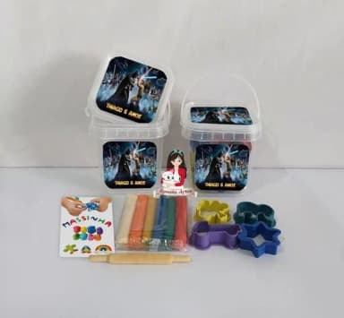 Kit Massinha no Baldinho Personalizado Star Wars