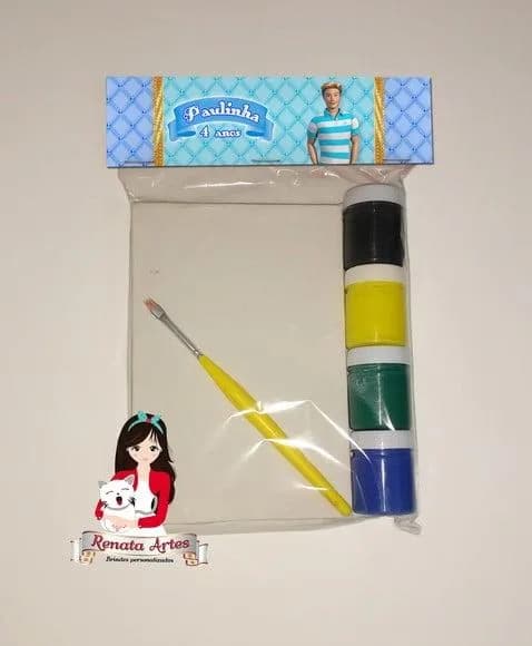 Kit Pintura Personalizado Tema Ken