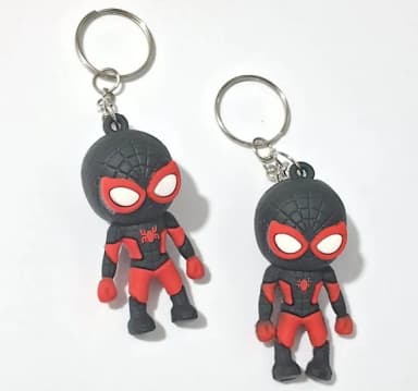 Chaveiro Spiderman Aranha Verso Pacotes com 2 Unidades