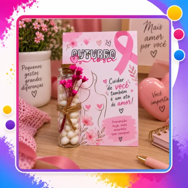 Card com Tic Tac - Qualquer Tema