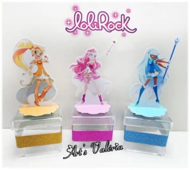 Caixa Acrilica LoliRock - cada