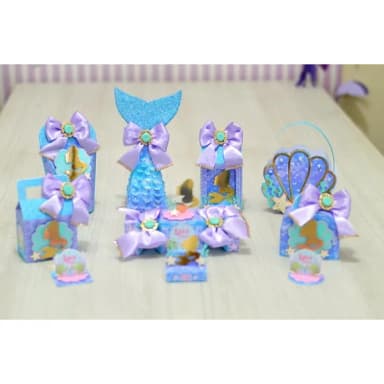 Kit 30 Lembrancinhas Sereia