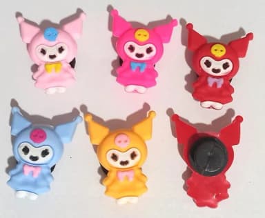 Pins para Crocs Kuromi Variados - 5 Unidades