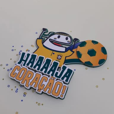 Topo de Bolo Copa 2026